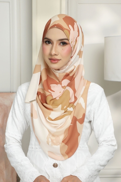 Aralyn Babes Printed Petals in Mocha